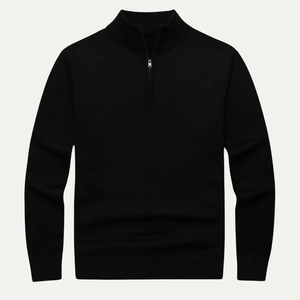 Herrtröja med dragkedja